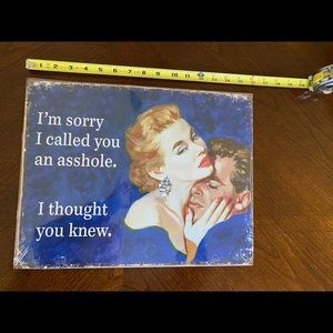 Funny Metal Wall Art